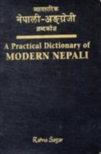 Omslagsbild: A practical dictionary of modern Nepali av 