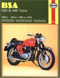 Omslagsbild: BSA A50 & A65 series owners workshop manual av 