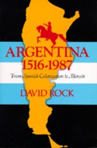 Omslagsbild: Argentina, 1516-1987 av 