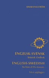 Cover art: Engelsk-svensk teknisk ordbok by 