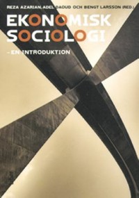 Omslagsbild: Ekonomisk sociologi av 