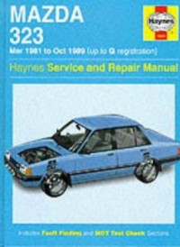 Omslagsbild: Mazda 323 service and repair manual av 