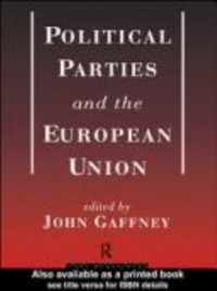 Omslagsbild: Political parties and the European Union av 
