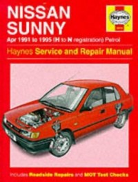 Cover art: Nissan Sunny service and repair manual by 