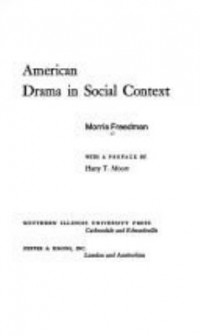 Omslagsbild: American drama in social context av 