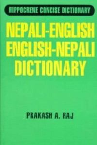 Omslagsbild: Nepali-English, English-Nepali dictionary av 