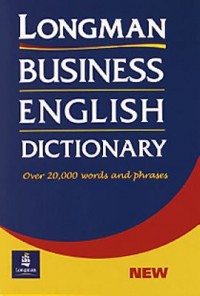Omslagsbild: Longman business English dictionary av 