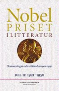 Omslagsbild: Nobelpriset i litteratur av 