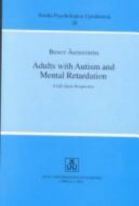 Omslagsbild: Adults with autism and mental retardation av 