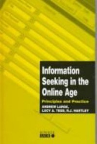 Omslagsbild: Information seeking in the online age: principles and practice av 