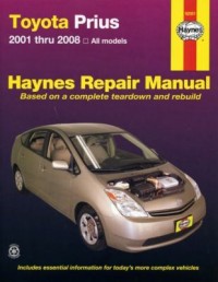Cover art: Toyota Prius automotive repair manual by 
