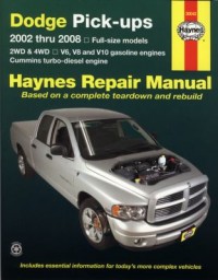 Cover art: Dodge pick-ups automotive repair manual by 