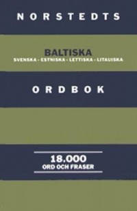 Omslagsbild: Norstedts baltiska ordbok av 