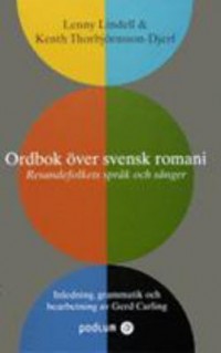 Omslagsbild: Ordbok över svensk romani av 
