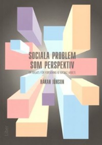 Omslagsbild: Sociala problem som perspektiv av 