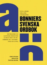 Omslagsbild: Bonniers svenska ordbok av 