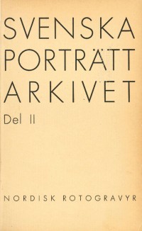 Omslagsbild: Index över svenska porträtt 1500-1850 i Svenska porträttarkivets samlingar av 