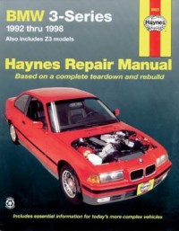 Cover art: BMW 3-series automotive repair manual by 