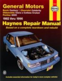 Cover art: General Motors A-cars automotive repair manual by 