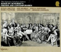 Omslagsbild: Songs by Schubert's friends and contemporaries av 