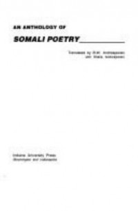 Omslagsbild: An anthology of Somali poetry av 