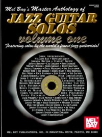 Omslagsbild: Mel Bay's Master anthology of jazz guitar solos av 
