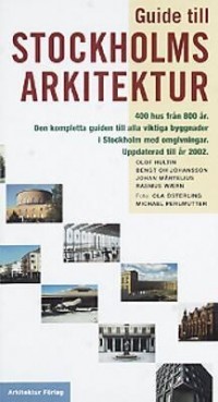Omslagsbild: Guide till Stockholms arkitektur av 