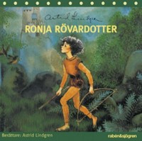 Omslagsbild: Astrid Lindgren läser Ronja rövardotter av 