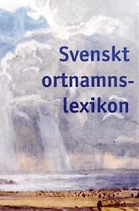Omslagsbild: Svenskt ortnamnslexikon av 