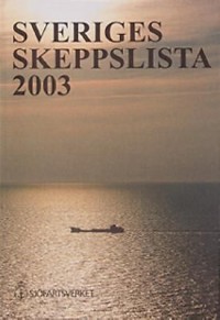 Omslagsbild: Sveriges skeppslista av 