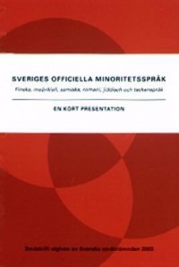 Omslagsbild: Sveriges officiella minoritetsspråk av 