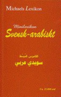 Omslagsbild: Minilexikon svensk-arabiskt av 