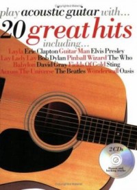 Omslagsbild: Play acoustic guitar with- 20 great hits av 