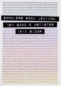 Omslagsbild: Bonniers rocklexikon av 