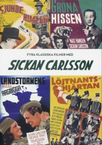 Omslagsbild: Fyra klassiska filmer med Sickan Carlsson av 