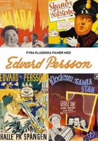 Omslagsbild: Fyra klassiska filmer med Edvard Persson av 